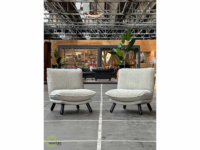 Lounge chair | zuiver (2x) - afbeelding 1 van  4