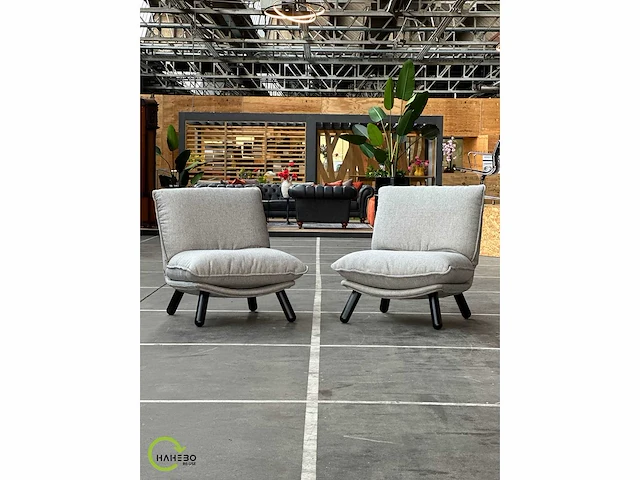 Lounge chair | zuiver (2x) - afbeelding 1 van  1