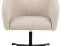 Lounge fauteuil, actona, ramsey lounge chair, beige basel 24 - afbeelding 2 van  8