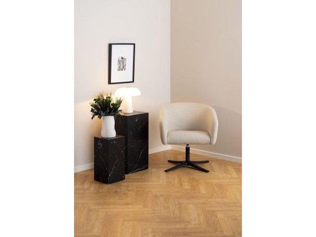Lounge fauteuil, actona, ramsey lounge chair, beige basel 24 - afbeelding 3 van  8