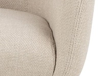 Lounge fauteuil, actona, ramsey lounge chair, beige basel 24 - afbeelding 4 van  8