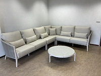 Lounge-set suns, avero hoekopstelling , camel sand/ nw - afbeelding 2 van  6