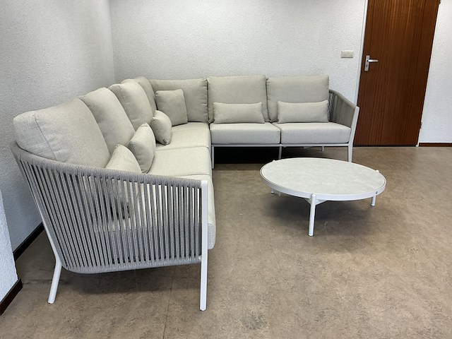 Lounge-set suns, avero hoekopstelling , camel sand/ nw - afbeelding 3 van  6