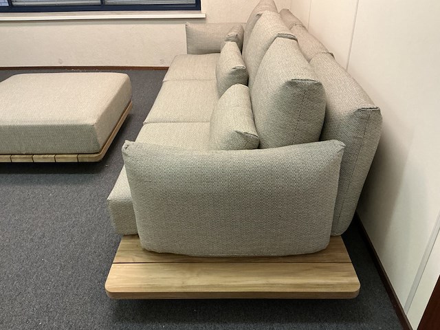 Lounge set, suns, bora, soft grey - afbeelding 6 van  7