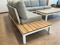 Lounge-set suns, memphis , matt white/soft grey - afbeelding 6 van  6