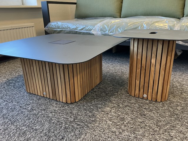 Lounge set, suns, savona, mat white - afbeelding 4 van  5