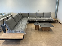 Lounge set, suns , savona open , mrg/ light antraciet - afbeelding 1 van  8