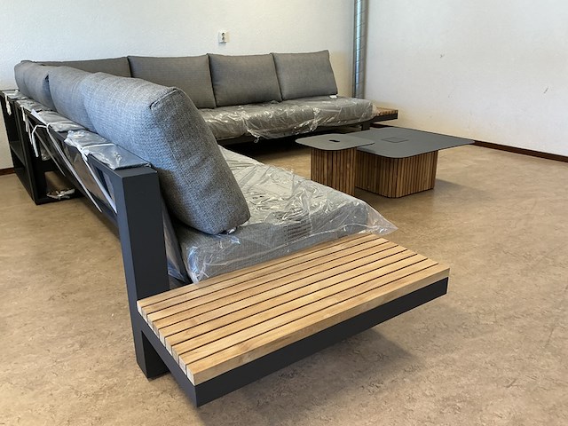 Lounge set, suns , savona open , mrg/ light antraciet - afbeelding 2 van  8