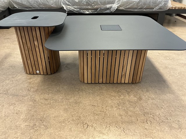 Lounge set, suns , savona open , mrg/ light antraciet - afbeelding 3 van  8