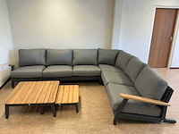 Lounge-set suns, siena , matt royal grey met soft grey - afbeelding 1 van  6