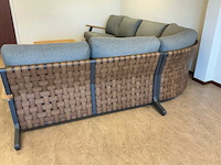 Lounge-set suns, siena , matt royal grey met soft grey - afbeelding 4 van  6