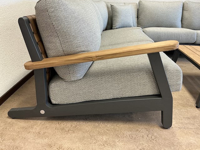 Lounge-set suns, siena , matt royal grey met soft grey - afbeelding 4 van  9