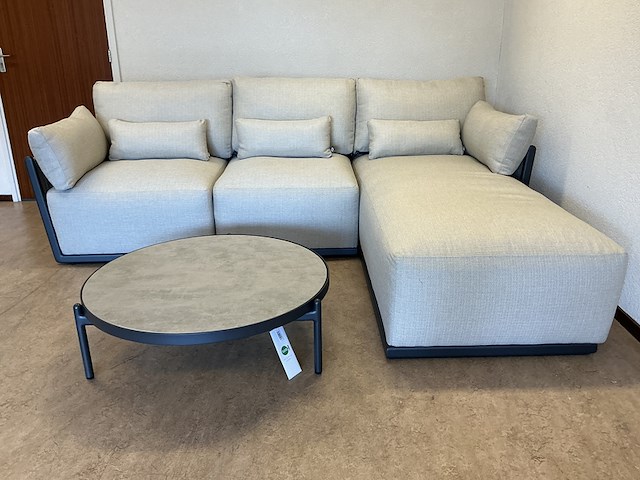 Lounge-set suns, sorrento chaise longue, mrg- camel sand- nmw - afbeelding 10 van  10