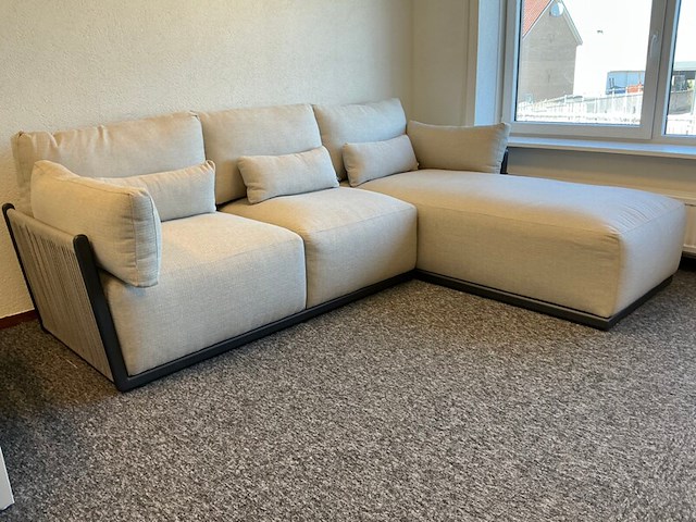 Lounge-set suns, sorrento chaise longue, mrg/camel sand/ nmw - afbeelding 1 van  4