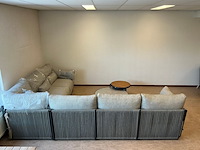 Lounge-set suns, sorrento hoekopstelling , mrg/ soft grey - afbeelding 3 van  7