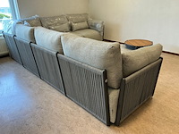 Lounge-set suns, sorrento hoekopstelling , mrg/ soft grey - afbeelding 4 van  7