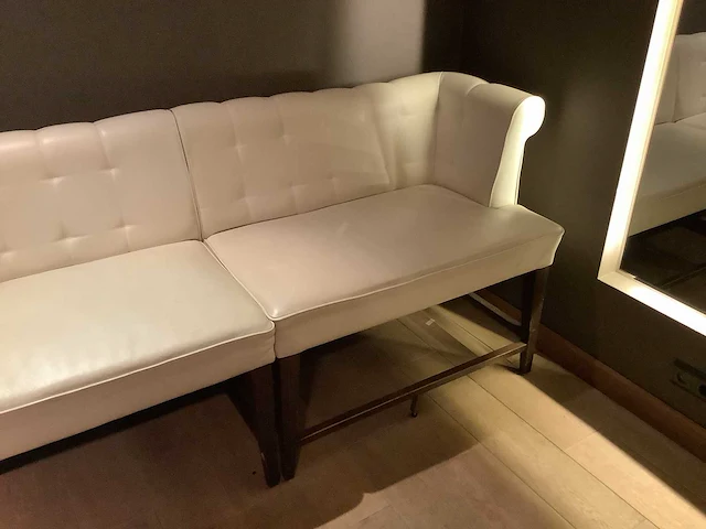 Loungebank bestaande uit 3 delen - furniture set - afbeelding 2 van  4