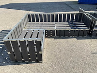 Loungebank met tafel (2x) (c) - afbeelding 2 van  8