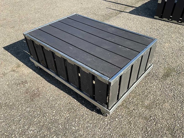 Loungebank met tafel (2x) (c) - afbeelding 5 van  8