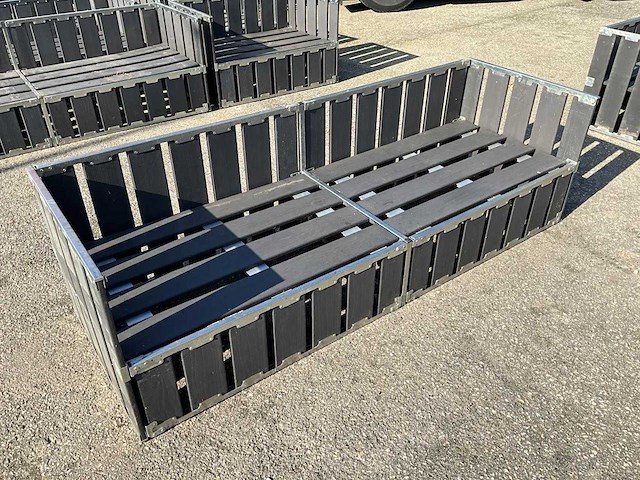 Loungebank met tafel (2x) (c) - afbeelding 1 van  9