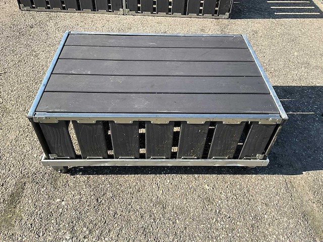 Loungebank met tafel (2x) (c) - afbeelding 8 van  9