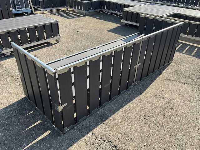 Loungebank met tafel (2x) (c) - afbeelding 5 van  9