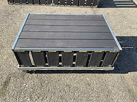 Loungebank met tafel (2x) (c) - afbeelding 8 van  9