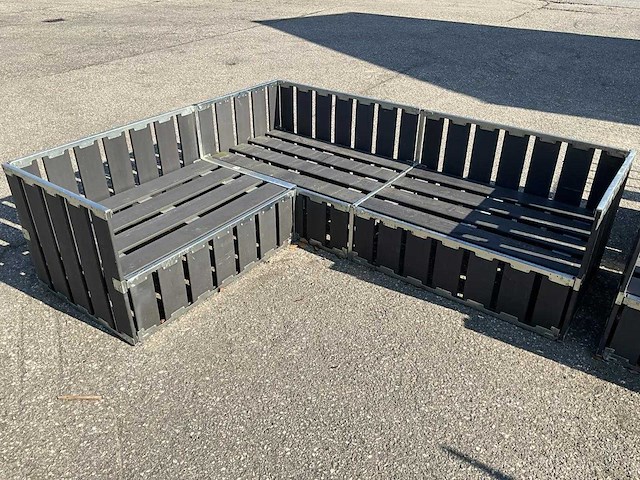 Loungebank met tafel (c) - afbeelding 1 van  4