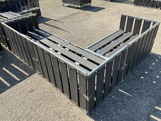 Loungebank met tafel (c) - afbeelding 4 van  8