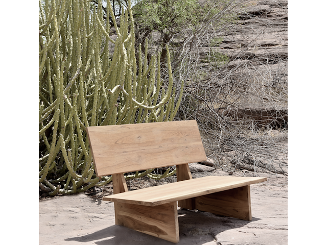 Loungebank thar outdoor, raw materials amsterdam, bruin - afbeelding 1 van  4