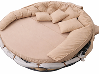Loungebed, raz, beige - afbeelding 3 van  4