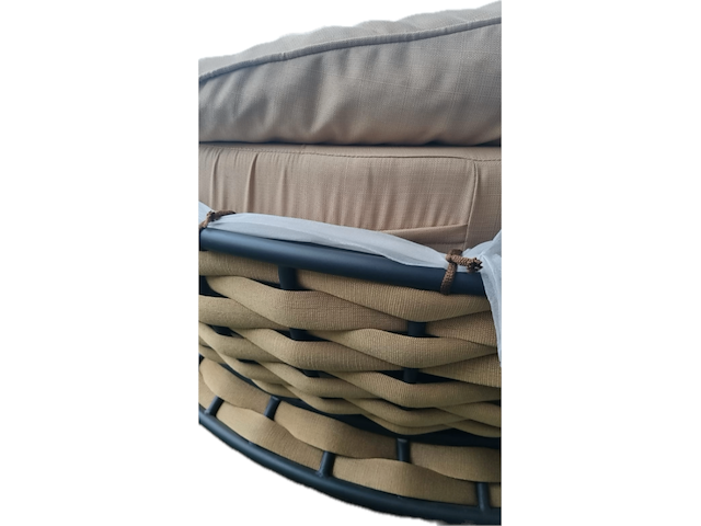 Loungebed, raz, beige - afbeelding 4 van  4