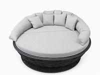 Loungebed, raz, grijs, antraciet - afbeelding 2 van  5