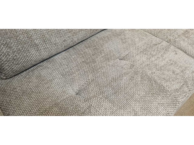 Loungechair rechts light grey- 280 x 180 cm-boucle grey-loungechair rechts - afbeelding 2 van  2