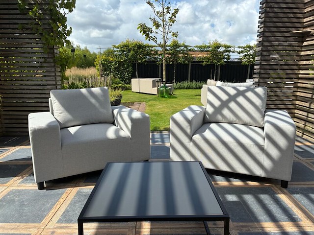 Loungefauteuil allweather, marche, light grey, 2026 - afbeelding 1 van  3