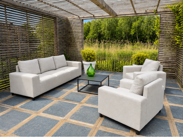 Loungefauteuil allweather, marche, light grey, 2026 - afbeelding 3 van  3