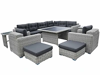 Loungeset - gepoedercoat aluminium frame - vonato - 0 - lorica
