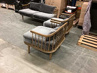 Loungeset 1 x 2 zits bank en 2 stoelen - afbeelding 5 van  6