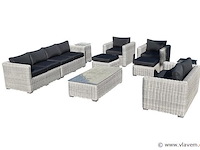 Loungeset 10-delig - afbeelding 1 van  2