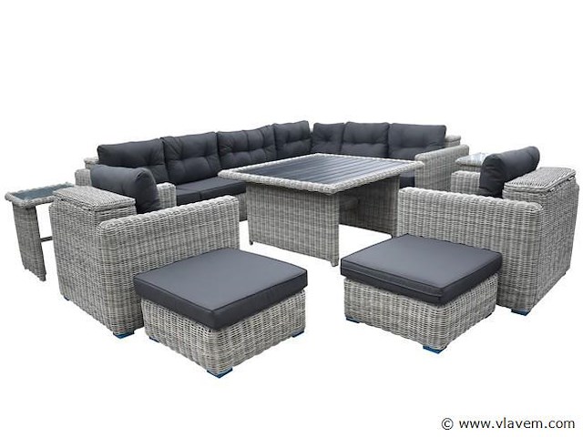 Loungeset 11-delig - afbeelding 1 van  3