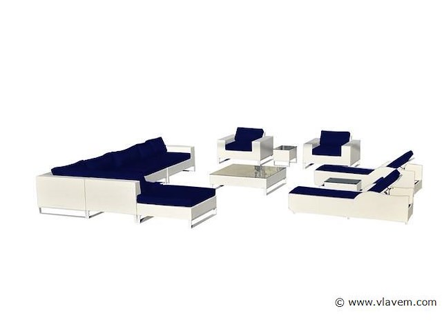 Loungeset 13-delig - afbeelding 1 van  2