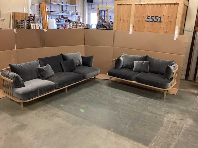 Loungeset 2 en 3 zits - afbeelding 1 van  6