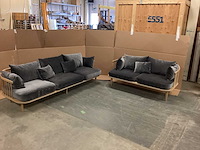 Loungeset 2 en 3 zits - afbeelding 1 van  6