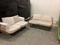 Loungeset 2 x 2 zits bank - afbeelding 1 van  7