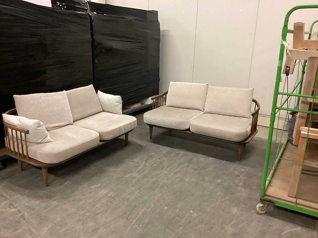 Loungeset 2 x 2 zits bank - afbeelding 6 van  7