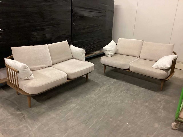 Loungeset 2 x 2 zits bank - afbeelding 2 van  7