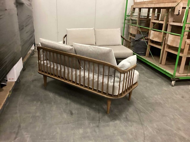 Loungeset 2 x 2 zits bank - afbeelding 7 van  7