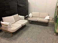 Loungeset 2 x 2 zits bank - afbeelding 1 van  7