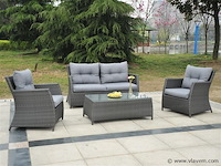 Loungeset 4-delig - afbeelding 1 van  3