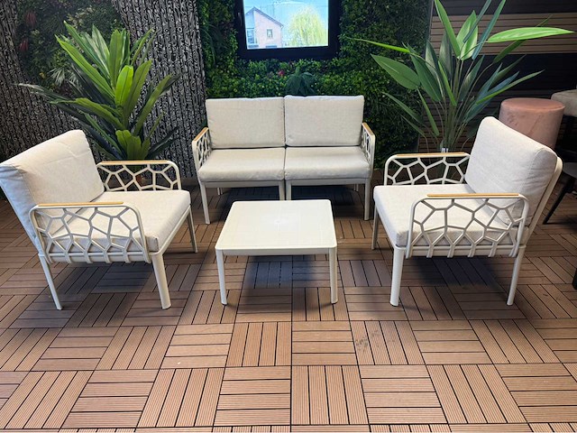 Loungeset 4 pers - lounge set - afbeelding 3 van  10
